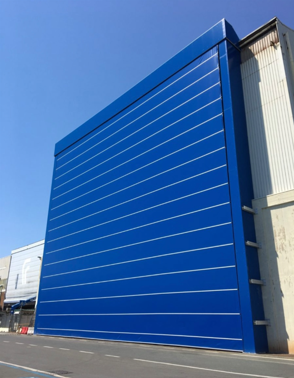 Repülőtéri hangár gyorskapuk